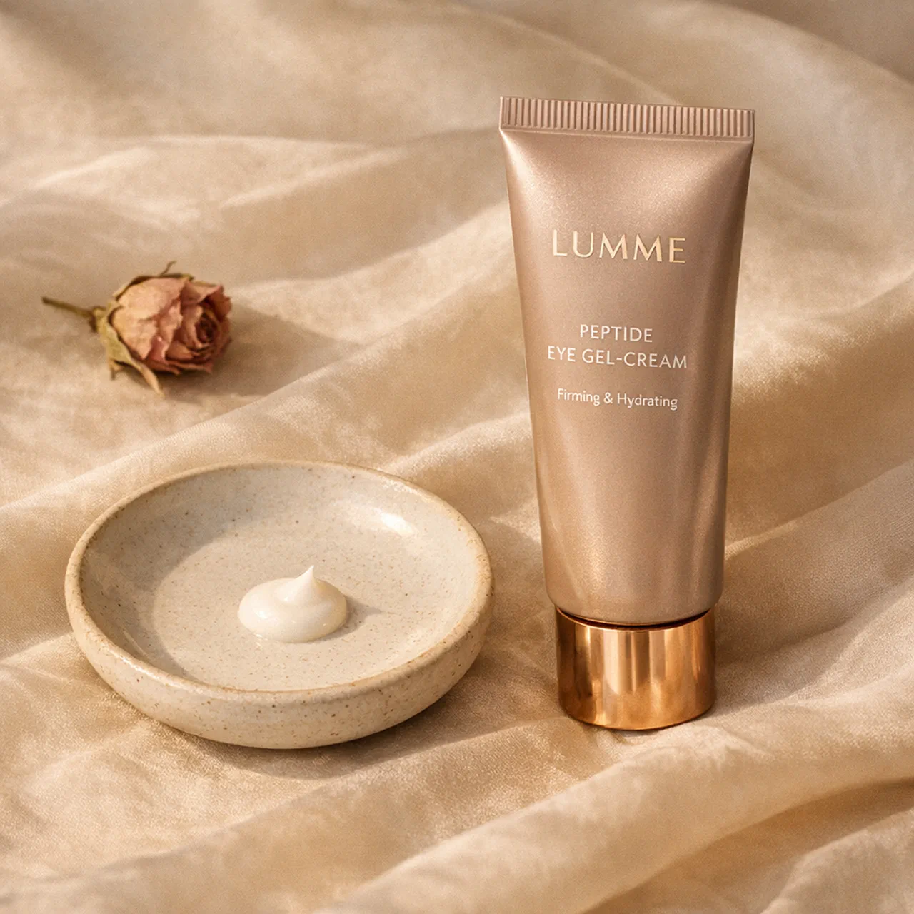 LUMME Peptide Eye Gel-Cream — começar com leveza